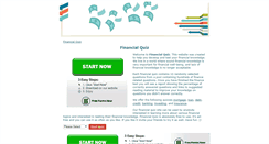 Desktop Screenshot of financialquiz.net
